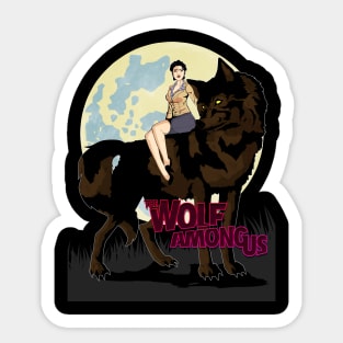 One Big Bad Wolf Sticker